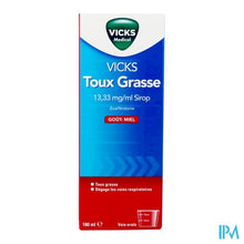 Afbeelding in Gallery-weergave laden, Vicks Slijmhoest Siroop 180ml
