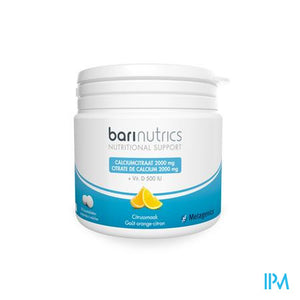Barinutrics Calciumcitraat Citrus Kauwtabl 90