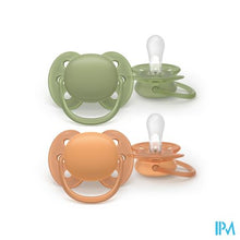 Afbeelding in Gallery-weergave laden, Philips Avent Fopspeen +18m Soft Terracotta/kaki 2
