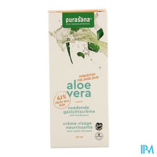 Afbeelding in Gallery-weergave laden, Purasana Vegan Aloe Vera Voedende Gezichtscr 50ml
