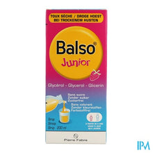 Charger l'image dans la galerie, Balso Junior Sirop Fl 200ml
