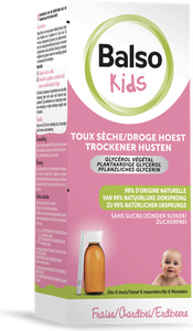 Balso Kids Hoestsiroop Z/suiker 125ml+pipet