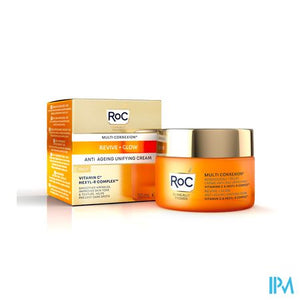 Roc Multi Correx.revive+glow A/age Cr Rich Pot50ml