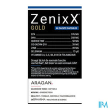 Afbeelding in Gallery-weergave laden, Zenixx Gold Caps 60x890mg Nf
