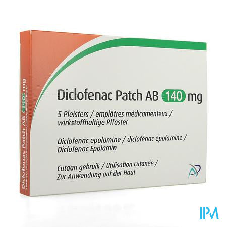 Diclofenac Patch Ab 140mg Pleister 5
