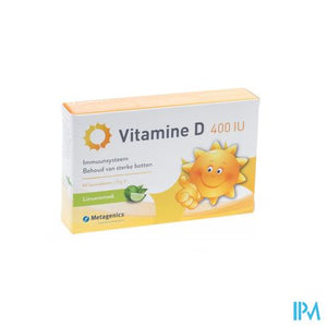 Vitamine D 400iu Metagenics Tabl 84
