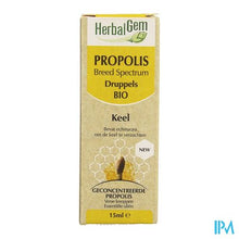 Load image into Gallery viewer, Herbalgem Propolis Breed Spectrum Bio Fl Gutt 15ml
