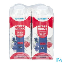 Afbeelding in Gallery-weergave laden, Nutrisens Hyperdrink Db Lact Rode Vruchten 4x200ml
