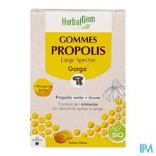 Afbeelding in Gallery-weergave laden, Herbalgem Propolis Breed Spectrum Bio Gommen 24
