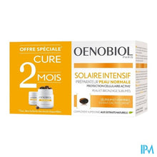 Load image into Gallery viewer, OENOBIOL SOLAIRE INTENSIF KUUR  NORMALE HUID 2X30 CAPS
