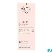 Charger l'image dans la galerie, Widmer Purederm Reinigingsmelk Zonder Parfum 200ml
