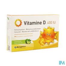 Afbeelding in Gallery-weergave laden, Vitamine D 400iu Metagenics Tabl 84

