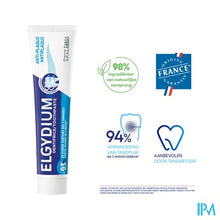 Afbeelding in Gallery-weergave laden, Elgydium Tandpasta A/plak Tube 75ml
