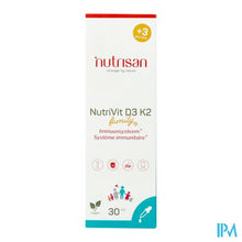Afbeelding in Gallery-weergave laden, Nutrivit D3 K2 30ml Nutrisan
