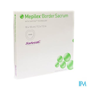 Mepilex Border Ag Sacrum Ster 18,0x18,0 5 382000