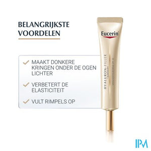 Eucerin Hyaluron Filler+elast.oogcontour Ip20 15ml