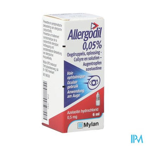 Allergodil Collyre Fl 6ml