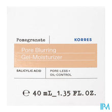 Afbeelding in Gallery-weergave laden, Korres Kf Granaatappel Creme Gel Vette 40ml
