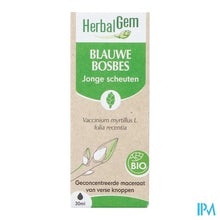 Load image into Gallery viewer, Herbalgem Blauw Bosbes Bio 30ml
