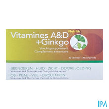 Afbeelding in Gallery-weergave laden, Vitamines A&amp;d+ginkgo Nutritic Tabl 30 5786 Revogan
