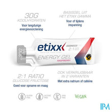 Charger l'image dans la galerie, Etixx Energy Gel Raspberry 12x40ml
