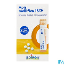 Load image into Gallery viewer, Apis Mellifica 15ch Homeopack Gr 3x4g Boiron
