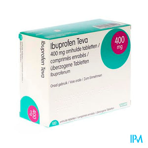 Ibuprofen Teva Drag 100 X 400mg