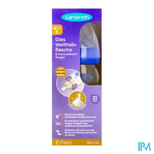 Afbeelding in Gallery-weergave laden, Lansinoh Zuigfles Glas + Speen 160ml 4
