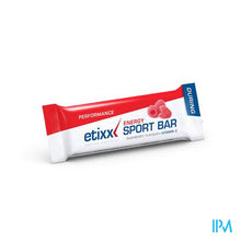 Load image into Gallery viewer, Etixx Energy Sport Bar Red Fruit 1x40g
