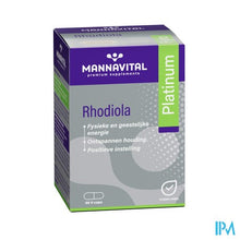 Afbeelding in Gallery-weergave laden, Mannavital Rhodiola Platinum V-caps 60
