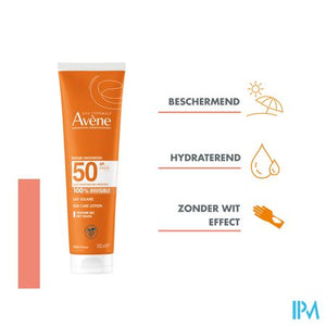 Avene Zon Spf50 Zonnemelk 100ml