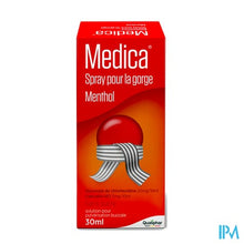 Charger l'image dans la galerie, Medica Keelspray Menthol 30ml
