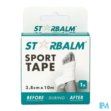 Afbeelding in Gallery-weergave laden, Star Balm Sport Tape 3,8cm X 10m Wit 1 Individ.
