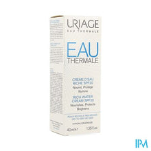 Afbeelding in Gallery-weergave laden, Uriage Eau Thermale Cr Water Rijk Ip20 40ml
