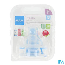 Load image into Gallery viewer, Mam Care Milk 3 Speen Sil Z/bisphenol A
