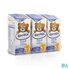 Charger l'image dans la galerie, Bambix Groeimelk Natuur 1-3j 3x200ml
