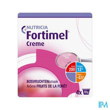 Charger l'image dans la galerie, Fortimel Creme Bosvruchten 4x125g
