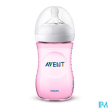 Load image into Gallery viewer, Philips Avent Natural 2.0 Zuigfles 260ml Roze SCF034/17
