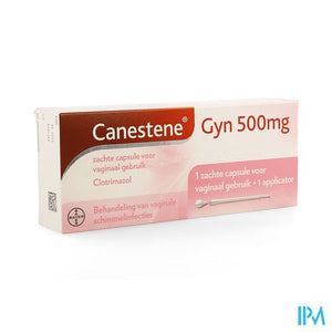 Canestene Gyn 500mg Zachte Caps Vag.gebr.1+applic