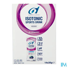 Load image into Gallery viewer, 6d Isotonic Sports Drink Blueberry Pdr Zakje14x35g
