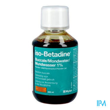 Afbeelding in Gallery-weergave laden, Iso Betadine 1% Nf Mondwater 200ml Ready To Use
