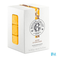 Afbeelding in Gallery-weergave laden, Roger&amp;gallet Bois Orange Doos 3 Zepen 100g
