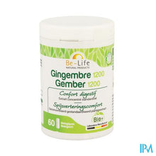 Afbeelding in Gallery-weergave laden, Gember 1200 Be Life Bio Caps 60
