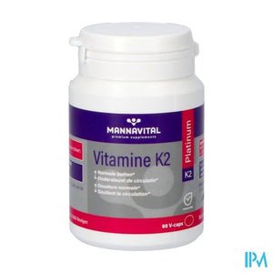 Mannavital Vitamine K2 Platinum V-caps 60