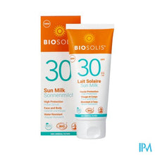 Afbeelding in Gallery-weergave laden, Biosolis Lait Solaire Ip30 100ml
