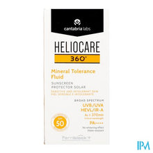 Charger l'image dans la galerie, Heliocare 360° Mineral Tolerance Fluid Ip50 50ml
