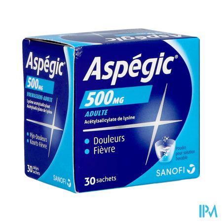 Aspegic 500 Pulv 30x 500mg