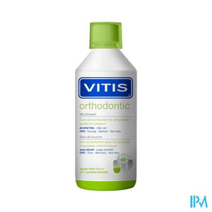 Vitis Orthodontic Mondspoelmiddel met 0,05% Cetylpyridinium Chloride (CPC) 500ml 3975