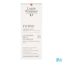 Load image into Gallery viewer, Widmer Remederm Lichaamsmelk 5 % Ureum Zonder Parfum 200ml
