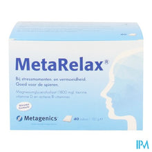 Afbeelding in Gallery-weergave laden, Metarelax Zakjes 40 21862 Metagenics
